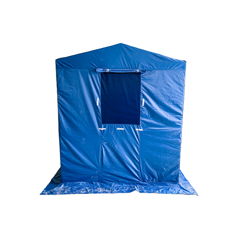 Série dobrável de estrutura da tenda pro de 50 mm de alumínio + 4 laterais duplos PVC 520g/m² Tarpo para necessidades profissionais ou uso diário azul