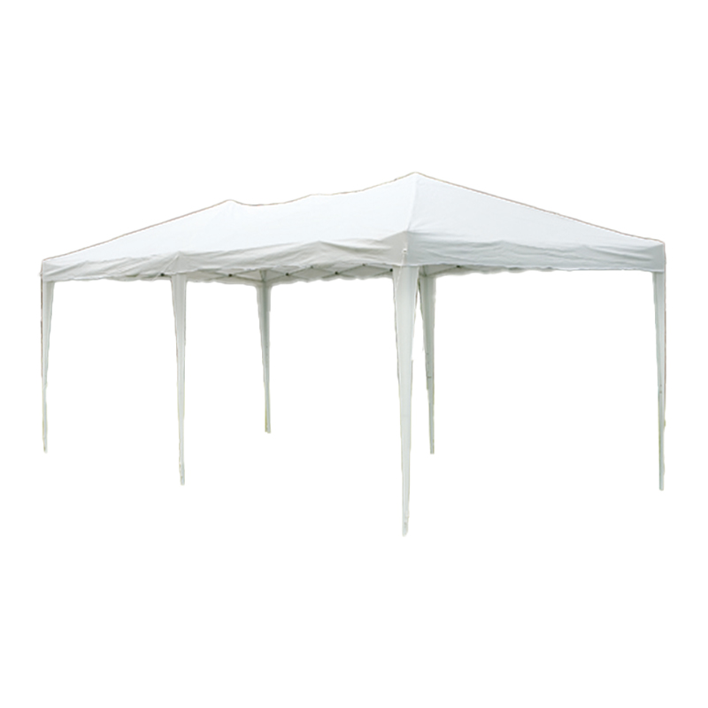 Tenda de festas ao ar livre de revestimento de pó branco de moldura de aço 