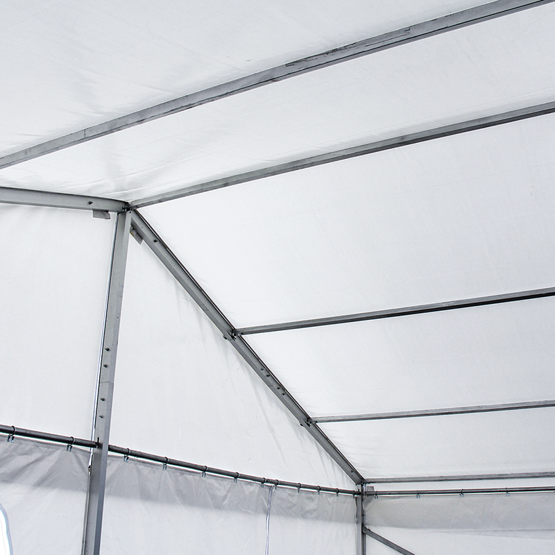 Barraca do quintal para fora, barraca de dossel com 3 paredes laterais, tenda de casamento de festa branca atualizada, pátio à prova d'água Patio Gazebo BBQ Shelter Pavilion para festas piscina de jardim