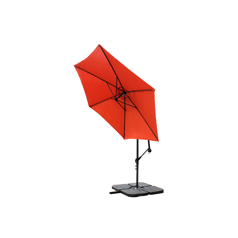 Patio Umbrella Solar Powered 360 graus rotação